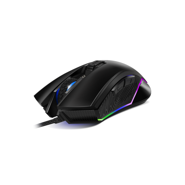 Souris Gamer filaire  RGB 4000DPI Black  *Spirit of gamer S-EM20BK2*