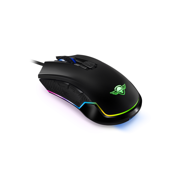 Souris Gamer filaire  RGB 4000DPI Black  *Spirit of gamer S-EM20BK2*