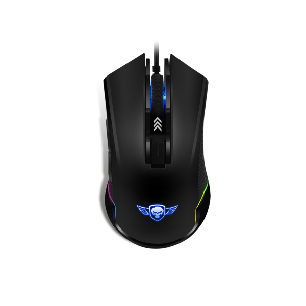 Souris Gamer filaire  RGB 4000DPI Black  *Spirit of gamer S-EM20BK2*