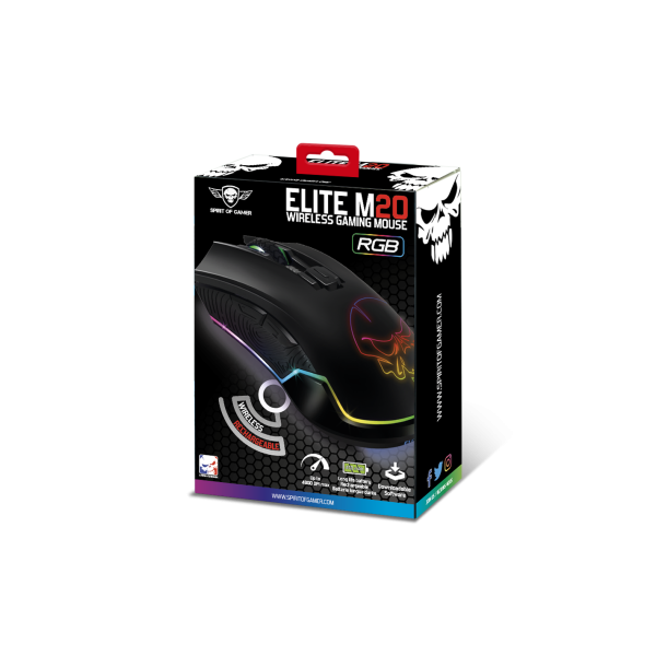 Souris Gamer sans fil Elite M20 *Spirit of gamer S-EM20RF*