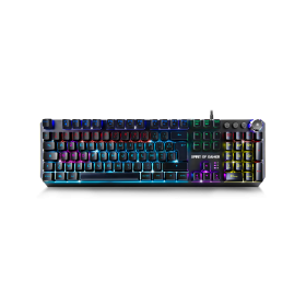 Clavier USB filaire gamer retroeclairage Mecanique*Spirit of Gamer CLA-XK400*
