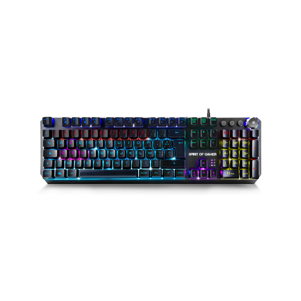 Clavier USB filaire gamer retroeclairage Mecanique*Spirit of Gamer CLA-XK400*