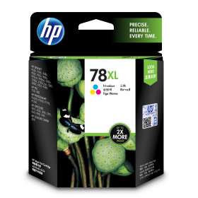 HP 78 - À rendement élevé - jaune, cyan, magenta - original  *C6578A*