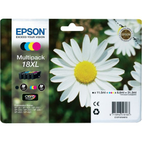 Epson 18XL Multipack - Cartouche d'impression - 1 x noir, jaune, cyan, magenta