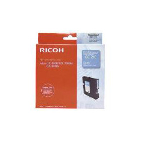 Ricoh GC 21C - Cyan - original - cartouche d'encre - pour Ricoh GX25  * 405533 *
