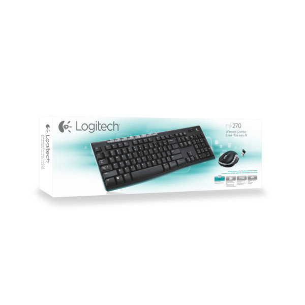 Kit clavier souris optique sans fil Logitech  MK270 *920-004510*