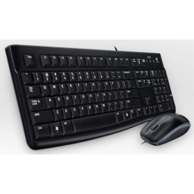 Logitech Desktop MK120 - Ensemble clavier et souris - USB - Azerty