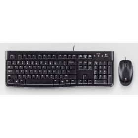 Logitech Desktop MK120 - Ensemble clavier et souris - USB - Azerty