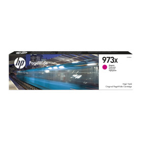 HP 973X - a rendement eleve - Magenta - originale - PageWide - cartouche d encre