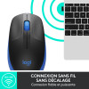 Logitech M190 - souris - bleu * 910-005907 *