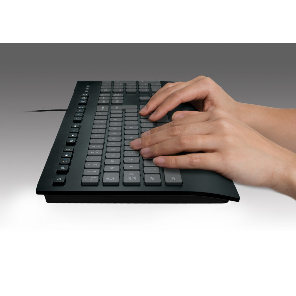 Clavier Logitech K280e Slim USB Noir * 920-005210 *