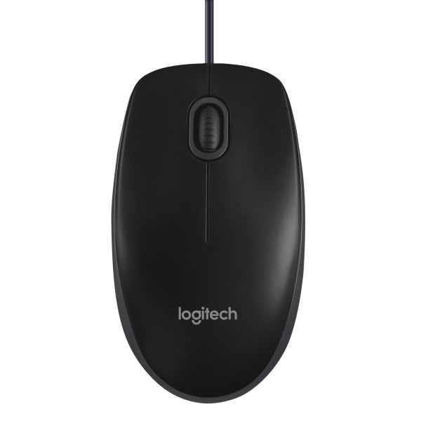 Souris optique fil USB -Logitech B100 noir * 910-003357 *