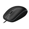 Souris optique fil USB -Logitech B100 noir * 910-003357 *