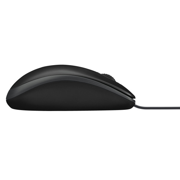 Souris optique fil USB -Logitech B100 noir * 910-003357 *