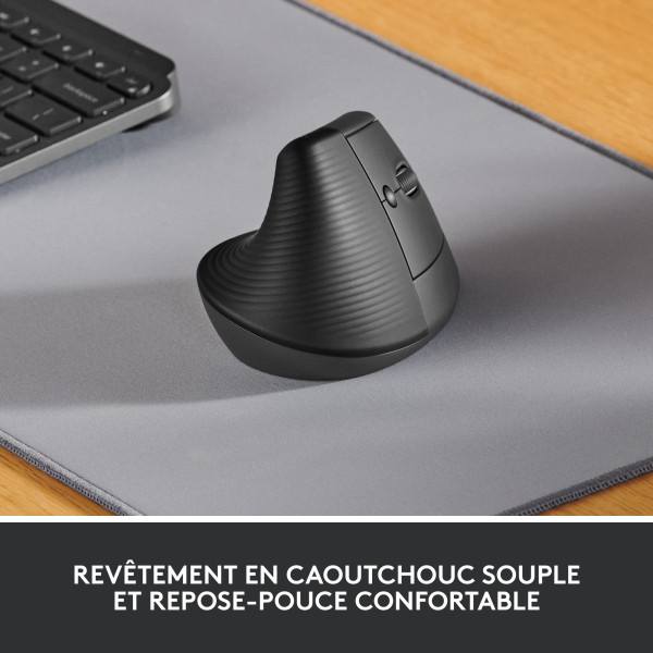 Logitech Souris Logitech Lift Bluetooth USB 6 Boutons pour droitier*910-006473 *