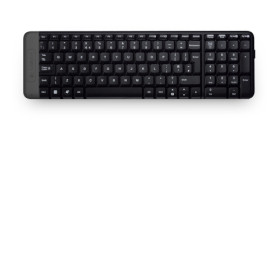 Logitech Wireless Keyboard K230 - clavier - FR- gris clair * 920-003347 *