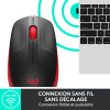 Logitech M190 - souris - rouge * 910-005908 *