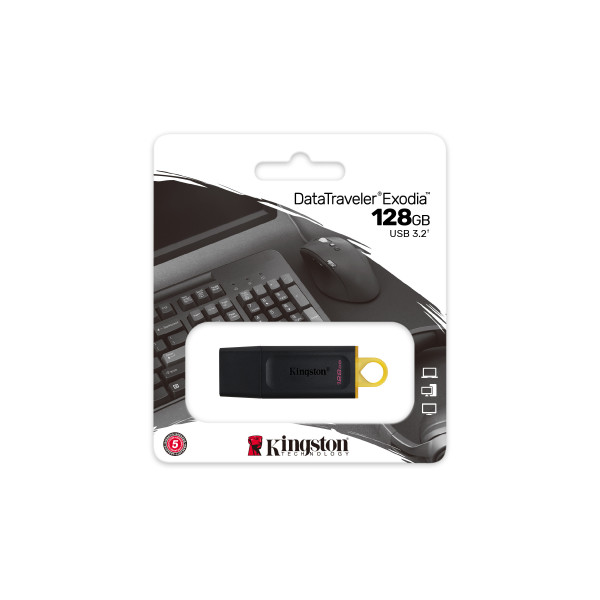 Kingston DataTraveler Exodia   - clé USB - 128 Go *  DTX 128GB *