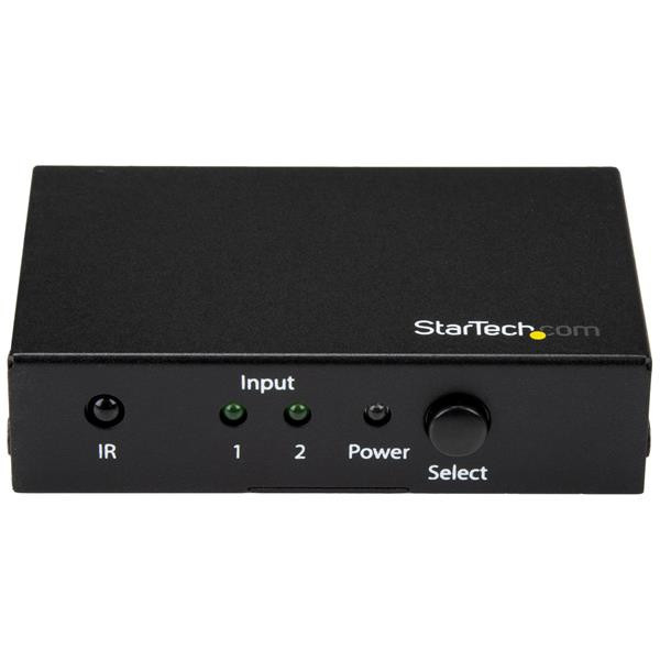 StarTech.com Switch HDMI 2 ports Commutateur HDMI 2x1 Ultra HD 4K *VS221HD20*