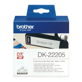 Brother DK-22205 - papier thermique - Rouleau (6,2 cm x 30,5 m)