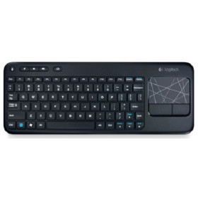 Logitech Wireless Touch K400 - Clavier + Touchpad - 2.4 GHz - francais noir