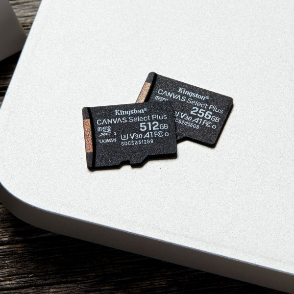 Carte Mémoire micro SD 256Go Canvas select plus+adapt SD* Kingston  SDCS2 256GB*