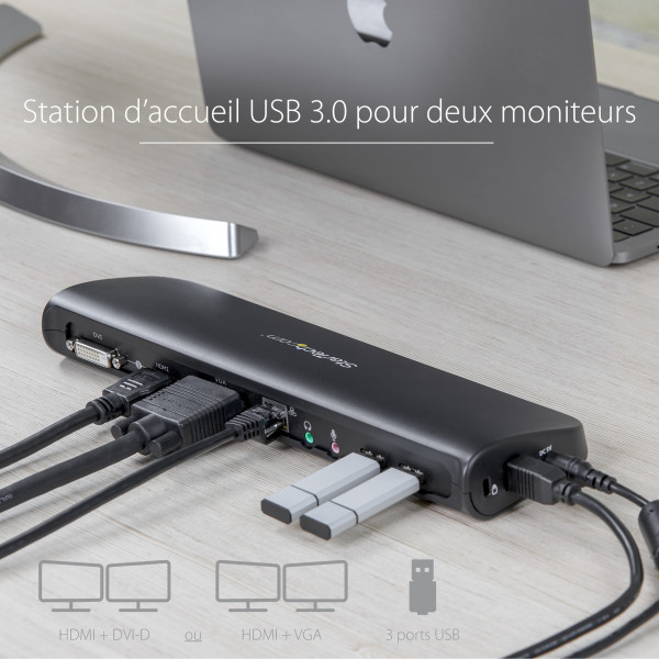 StarTech.com USB 3.0 Docking Station  * USB3SDOCKHDV *