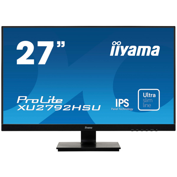 Ecran 27'' multimedia 4 ms-DP HDMI DVI Noir * iiyama ProLite XU2792HSU-B1  *