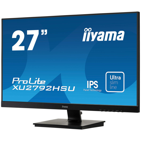 Ecran 27'' multimedia 4 ms-DP HDMI DVI Noir * iiyama ProLite XU2792HSU-B1  *