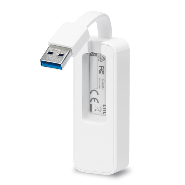 Adaptateur USB 3.0 Ethernet Gigabit, 1 port USB 3.0 + 1 port Ethernet * UE300 *