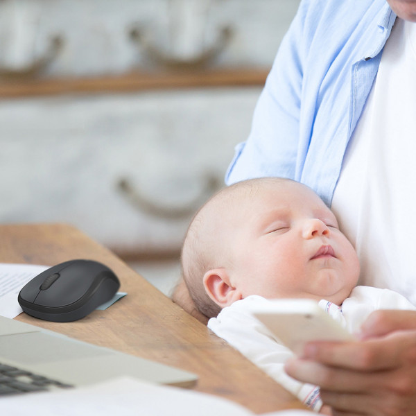 Logitech M220 Silent -  - souris - 2.4 GHz - noir * 910-004878*