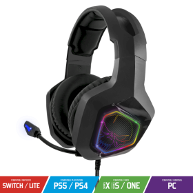 Casque ELITE-H50 Black Edition compati 4 plateforme *Spirit Of Gamer MIC-EH50BK*