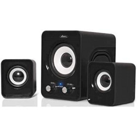 HAUTS PARLEURS 2.1 Stereo SoundPhonic 6 Watts RMS NOIR *Advance SP-U803BK*