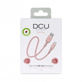 Cable USB Type C à USB 2.0 Rose 1m * DCU 30402070 *