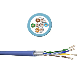 DRAKA - Câble monobrin - Cat6A U/FTP - 4 paires LSHF - UC500 - 305m * 3010841 *