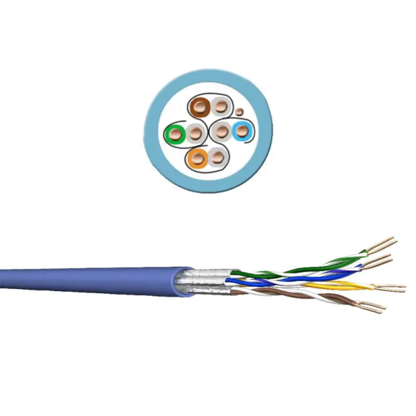 DRAKA - Câble monobrin - Cat6A U/FTP - 4 paires LSHF - UC500 - 305m * 3010841 *