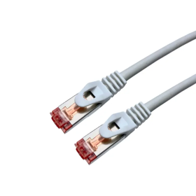 Cable réseau cat.6A SSTP Blanc Snagless fiche de test 10M RJ45 certifié 2019899