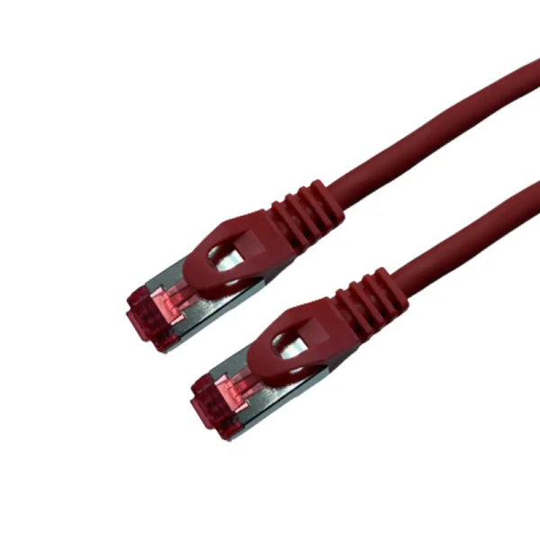 Cable réseau cat.6A SSTP Rouge Snagless 3m RJ45 certifié 2019680