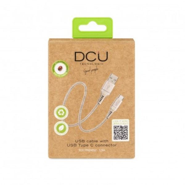 Câble USB Type C à USB A ECO Friendly 1.5m * DCU 30402000 *