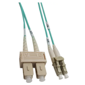 Cordon FO Duplex multimode 50/125 SC / LC - OM3 - 2m * 2071626 *