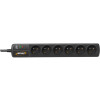 Prise Parasurtenseur - 6 Prises FR * S6 Black Line II 61296 *