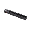Prise Parasurtenseur - 6 Prises FR * S6 Black Line II 61296 *