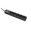 Prise Parasurtenseur - 5 Prises FR * S5 Black Line II  61295*