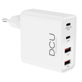 Chargeur GaN USB Type C Power Delivery 100W (2 USB C + 2 USB A) * DCU 37300770 *