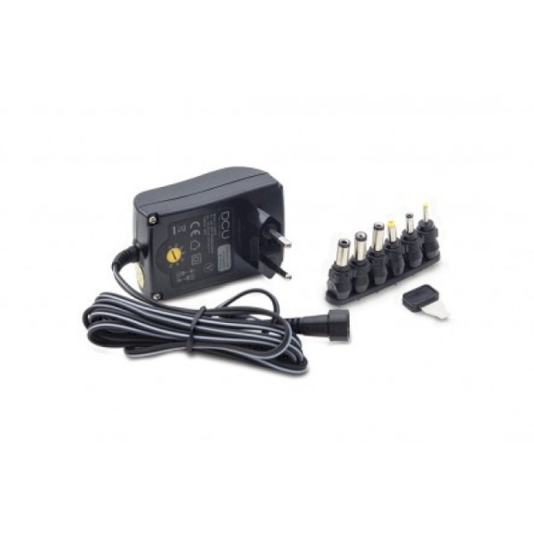Chargeur universel 18V 1.5A max 6 embouts * DCU 37200045 *
