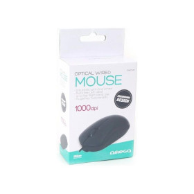 Souris Optique Black1000 DPI USB  * OM07VB * Nouvelle Gamme