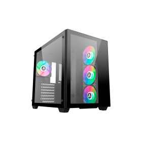 Boitier PC ABYSM ATX Danube Sava 285 BX203 Noir 4ventilo * AB128512  *