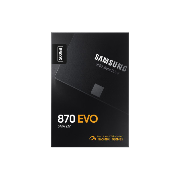 SSD Samsung 870 EVO 500Go 2.5 SATA 6.0Gbps Interne * MZ-77E500B *