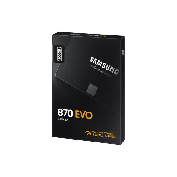 SSD Samsung 870 EVO 500Go 2.5 SATA 6.0Gbps Interne * MZ-77E500B *