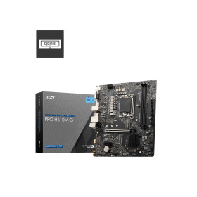 MSI PRO H610M-G DDR5 - CARTE-MÈRE - MICRO ATX - SOCKET LGA1700 - H610
